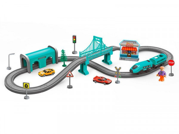 Железная дорога AU1884, 66 деталей