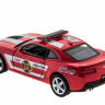 Машина Kinsmart 1:38 Chevrolet Camaro 2014 (Police/Fire) инерция (1/12шт.) б/к