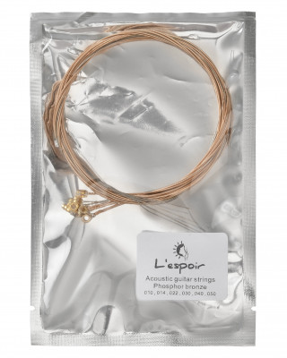 Струны для акустической гитары L'ESPOIR LA-L10 010-050