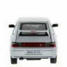 Машина "АВТОПАНОРАМА" ВАЗ 2112 серебристый,1/22, инерция, Pull Bаck механизм, в/к 10*12*22 cм