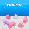 Строительный набор, 21 элемент, 60*60, цвет розовый