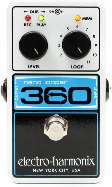 Гитарный эффект ELECTRO-HARMONIX Nano Looper 360