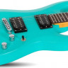 SCHECTER C-6 DELUXE SATIN AQUA электрогитара