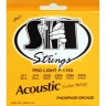 Струны для акустической гитары SIT P1150 PHOSPHOR BRONZE Pro Light (11-14-22-30-36-50) легкого натяжения