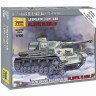 Сборная модель ZVEZDA Немецкий танк Т-IV F2, 1/100