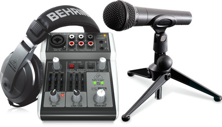 Набор для звукозаписи Behringer Podcastudio 2 USB