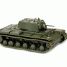 Сборная модель ZVEZDA Советский танк КВ-1 с пушкой Ф32, 1/100
