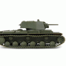 Сборная модель ZVEZDA Советский танк КВ-1 с пушкой Ф32, 1/100