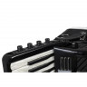 HOHNER MATTIA IV 120 BK gun black (A17321) 4/4 аккордеон концертный