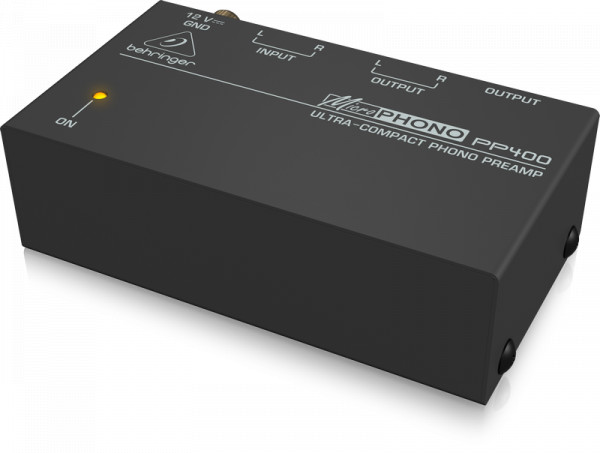 Предусилитель Behringer PP400 для проигрывателей виниловых дисков