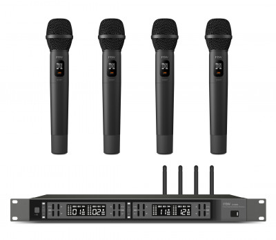 Радиосистема FBW A4-VOCAL четырёхканальная A140R+4xA100HT