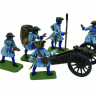 Сборные солдатики ZVEZDA Шведская артиллерия Карла XII, 1/72