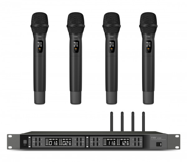 Радиосистема FBW A4-VOCAL1 четырёхканальная A140R+4xA101HT