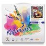 Картина по номерам 30х30 ЗАБАВНЫЙ ЛИСЕНОК (21 цветов)