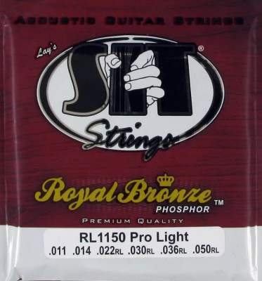 Струны для акустической гитары SIT RL1150 ROYAL BRONZE Pro Light (11-14-22-30-36-50) легкого натяжения