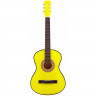 Акустическая гитара фолк DAVINCI DF-50A NG, цвет неоново-желтый