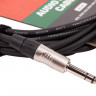 Кабель микрофонный FORCE FMC-15/6 XLR(F) - стерео джек (TRS), 6 м