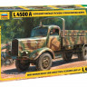 Сборная модель ZVEZDA Немецкий тяжелый грузовик L 4500A, 1/35