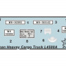 Сборная модель ZVEZDA Немецкий тяжелый грузовик L 4500A, 1/35