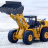 Металлический фронтальный погрузчик HUI NA TOYS 1/50