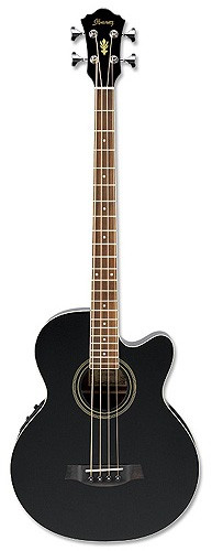 IBANEZ AEB8E BLACK электроакустическая бас-гитара