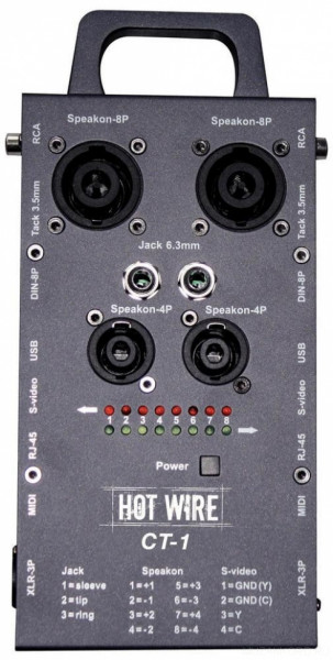HOT WIRE CT-1 универсальный кабельный  тестер