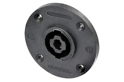 Панельный разъем Neutrik NL4MPRXX Speakon male 4-контактный