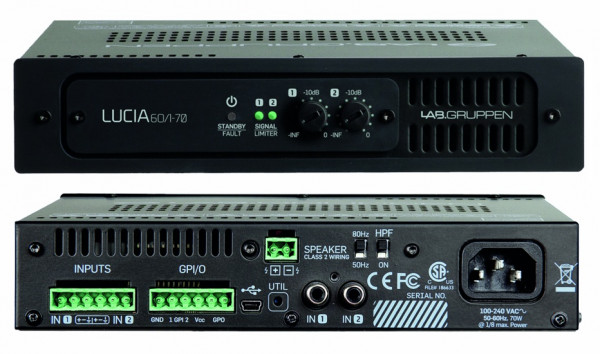 Усилитель мощности Lab.gruppen LUCIA 60/1-70 1-канальный