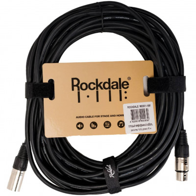 Микрофонный кабель ROCKDALE MC001-15M