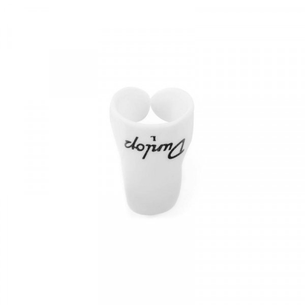 DUNLOP 9021R White Plastic Fingerpicks Large упаковка медиаторов - когтей (12шт.)
