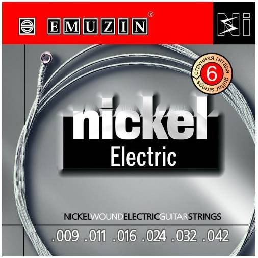 Струны для электрогитары EMUZIN 6N9-42