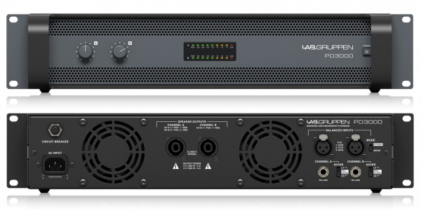 Усилитель мощности Lab.gruppen PD3000 2-канальный
