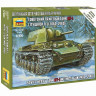 Сборная модель ZVEZDA Советский тяжелый танк КВ-1 обр 1940г, 1/100
