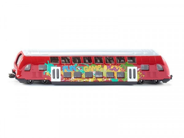 Поезд Siku 1791 двухэтажный, 1/87