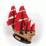 Сборная модель ZVEZDA Галеон "Секрет", подарочный набор, 1/350