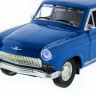 Машина "АВТОПАНОРАМА" ГАЗ-21 "Волга" 1/24 в/к  26*12*11см, синяя