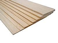 Бальза лист, 80-120kgs/cbm, 1000x100x2.5 Synhong