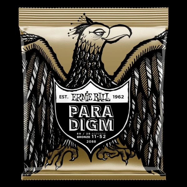 Комплект струн для акустической гитары Ernie Ball P02088, 11-52