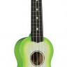 HAMANO U-35GN Green Sparkle укулеле сопрано