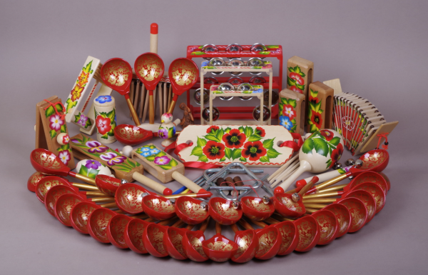 Комплект народных музыкальных инструментов «Русский праздник»